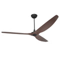 84 Ceiling Fan with Cocoa Bamboo Blades and Satin Nickel Finish F3677