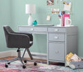 4 Drawer Desk with Side Storage Y162