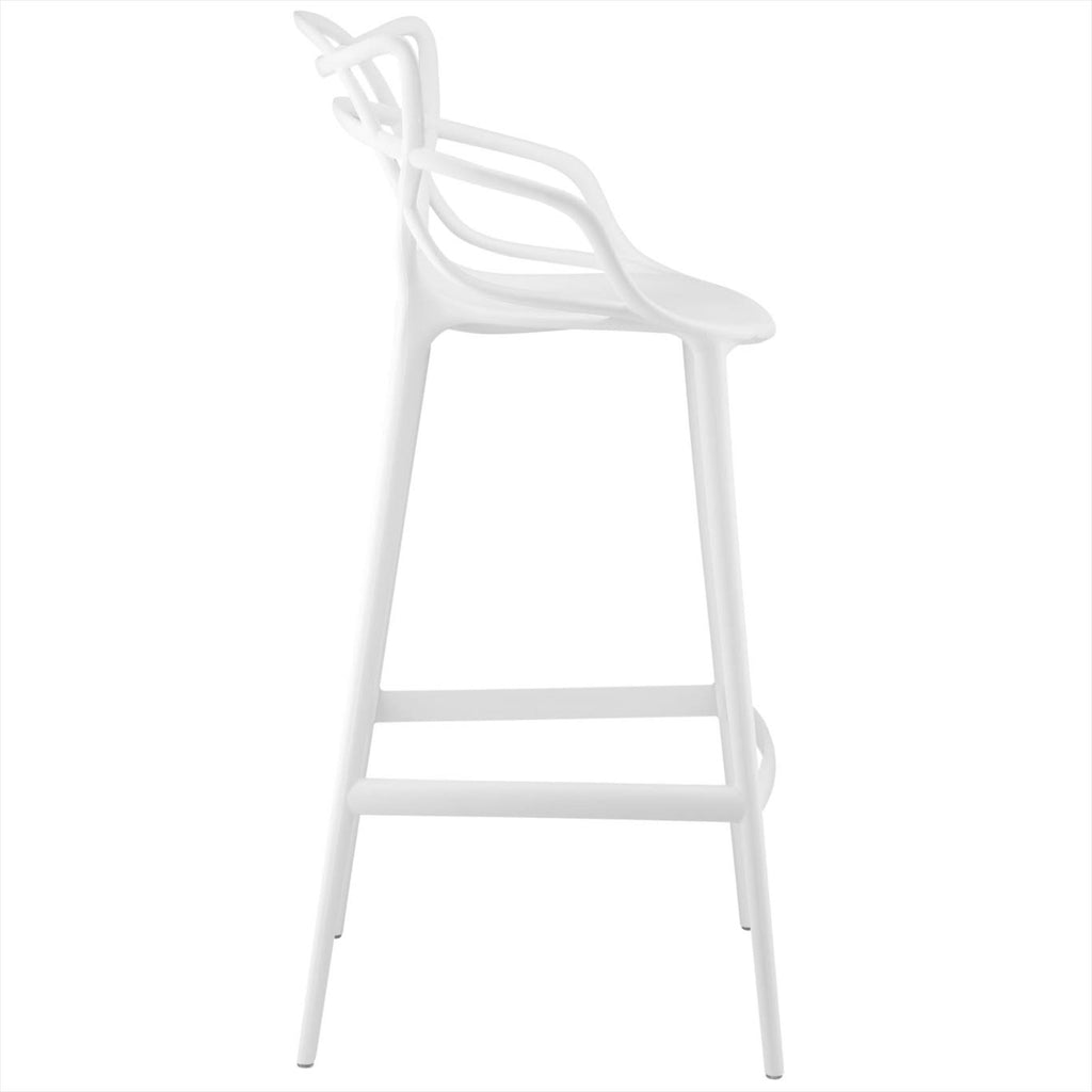 White Bar Stool W749216