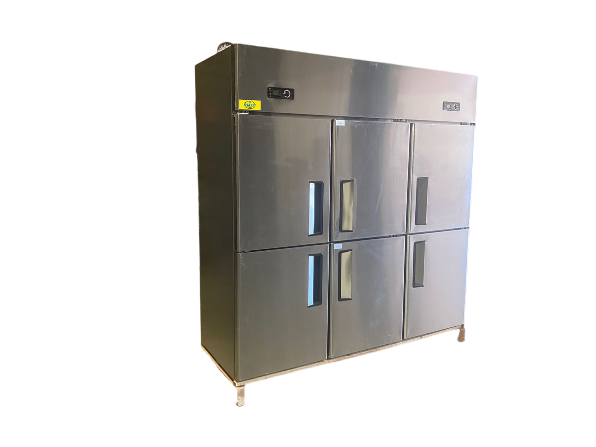 Commercial Six Door Upright Reach-in Stainless Steel Freezer 45.9 cu. ft. V705121