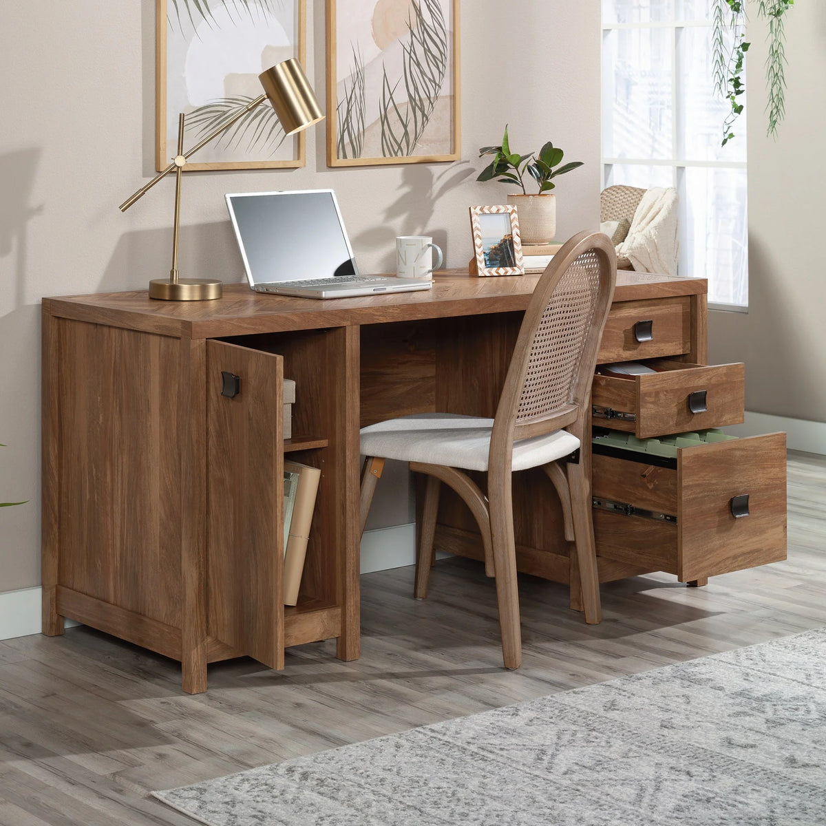 Engineered Wood Computer Desk W581