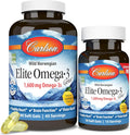 1600 mg Omega-3 Fish Oil Capsules, Lemon, 90+30 Softgels P901