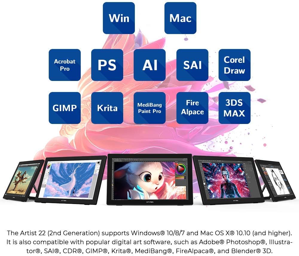 21.5 Inch Graphics Tablet with Screen L81037