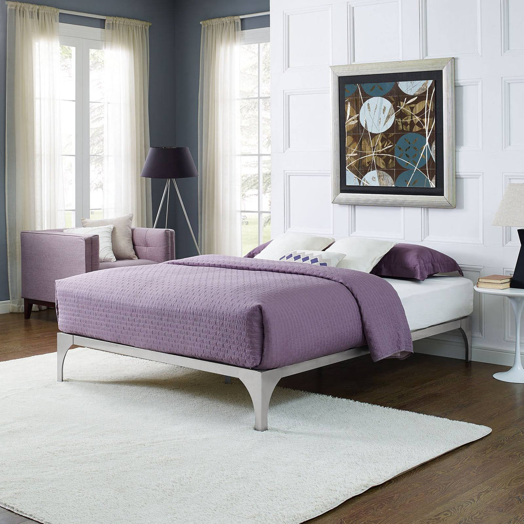 Silver Full Bed Frame C742