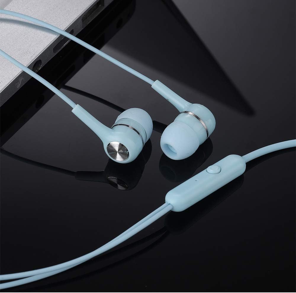 50 Packs Multi Colored Earbuds Headphones with Microphone G949