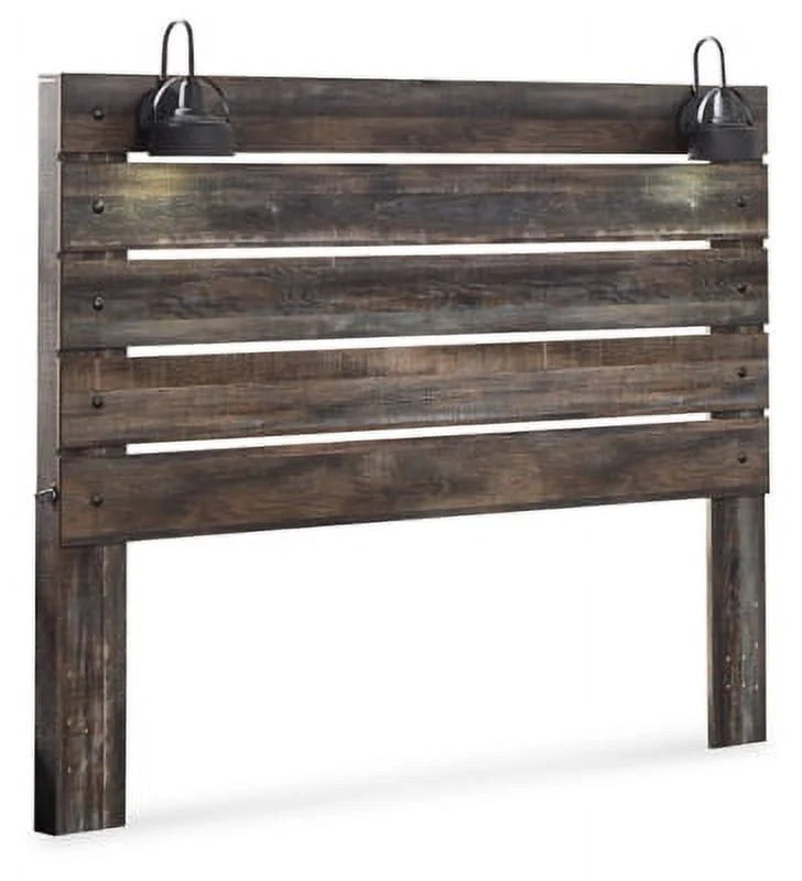 Full Panel Headboard Whitewash X140