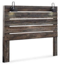 Full Panel Headboard Whitewash X140