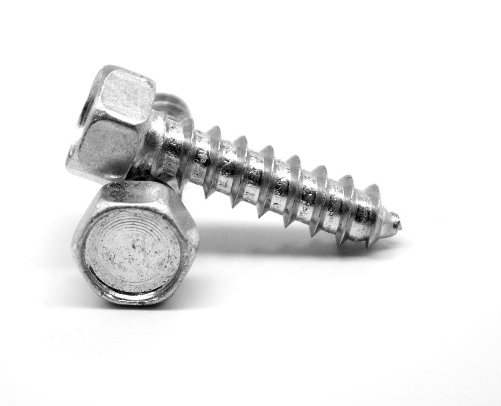 Sheet Metal Screw Indented Hex Head Type A Low Carbon Steel Zinc Plated Q833