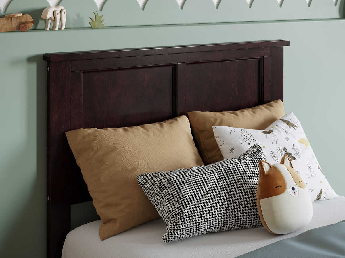 Twin Solid Wood Low Profile Platform Bed A46919