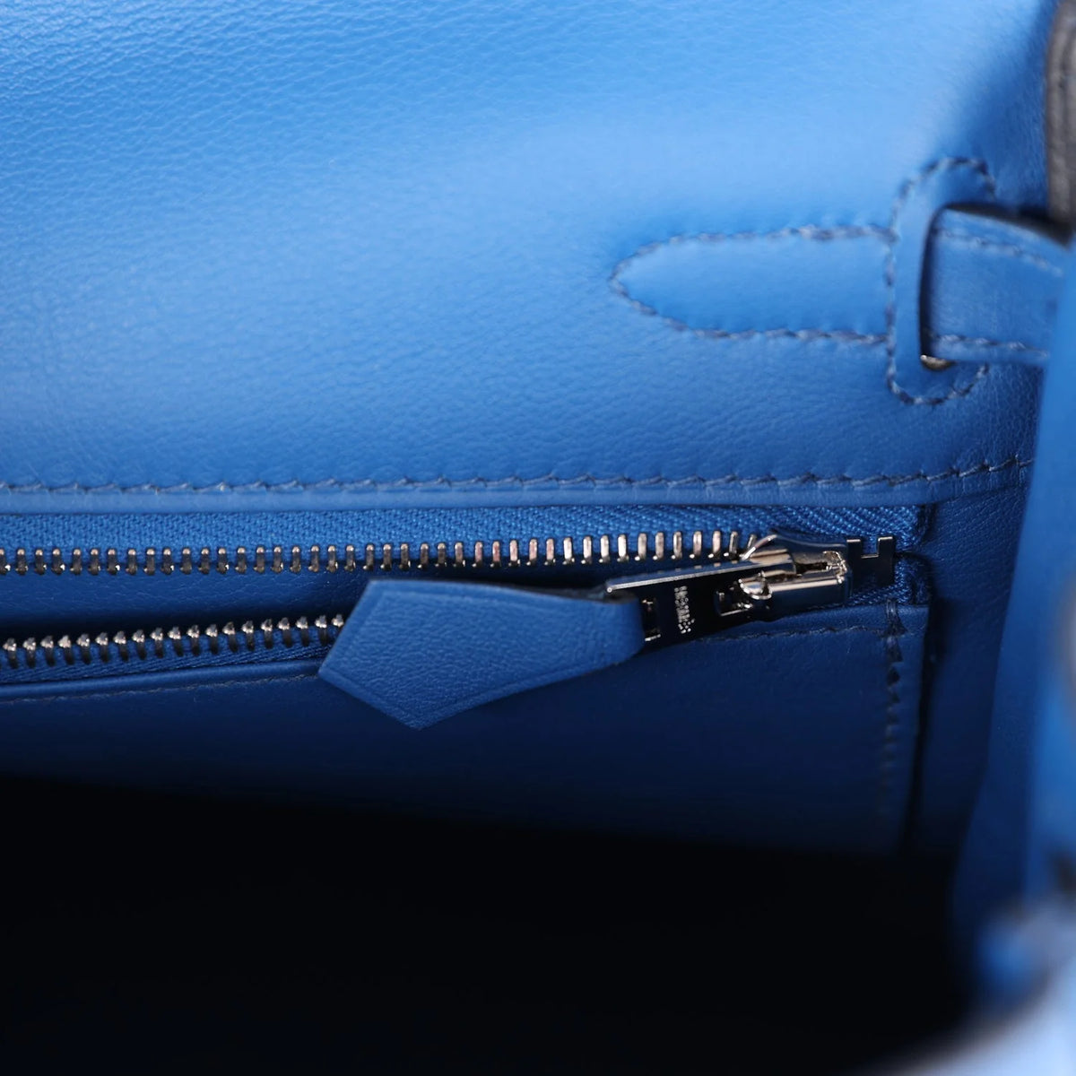 Kelly Retourne 25 Bleu France Swift Palladium Hardware O962932