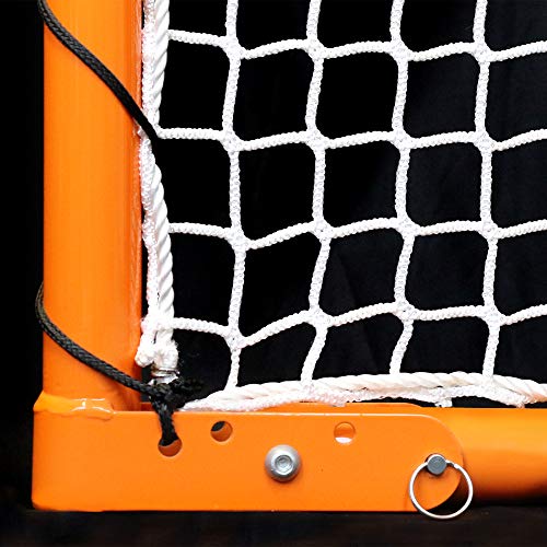 6 x 6-Feet Orange Lacrosse Folding Goal P828