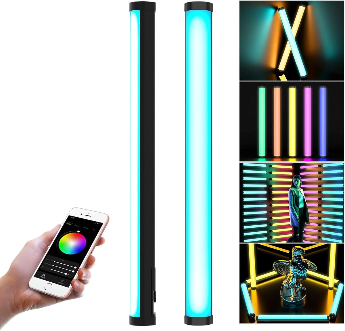 Handheld Light Wand Bi-Color RGB LED Fill-in Lighting P52681