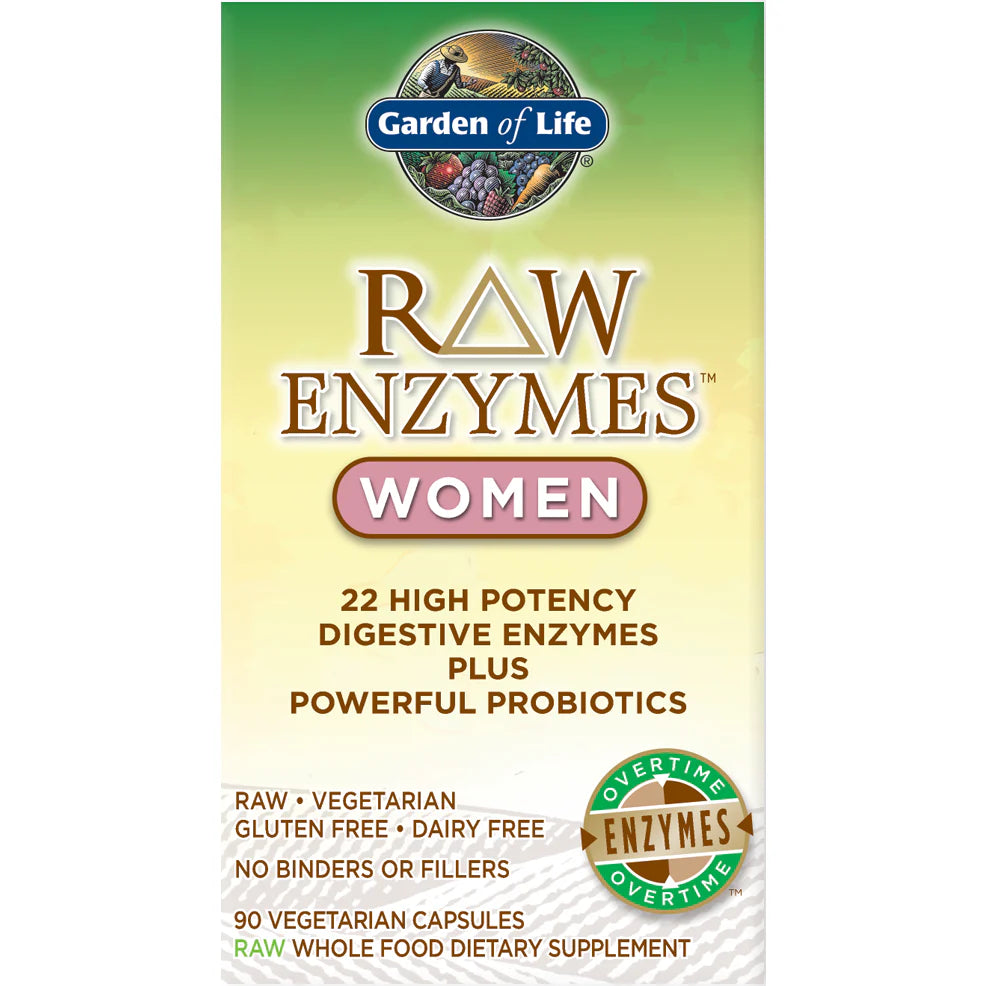 RAW Enzymes Women 90 vcaps R8696