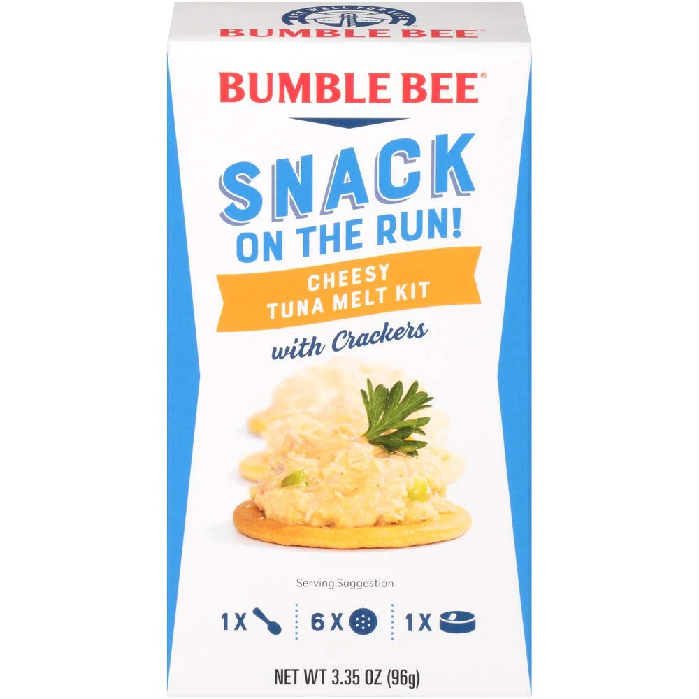 Cheesy Tuna Melt Crackers Kit 3.35 Ounce Case of 12 Y306