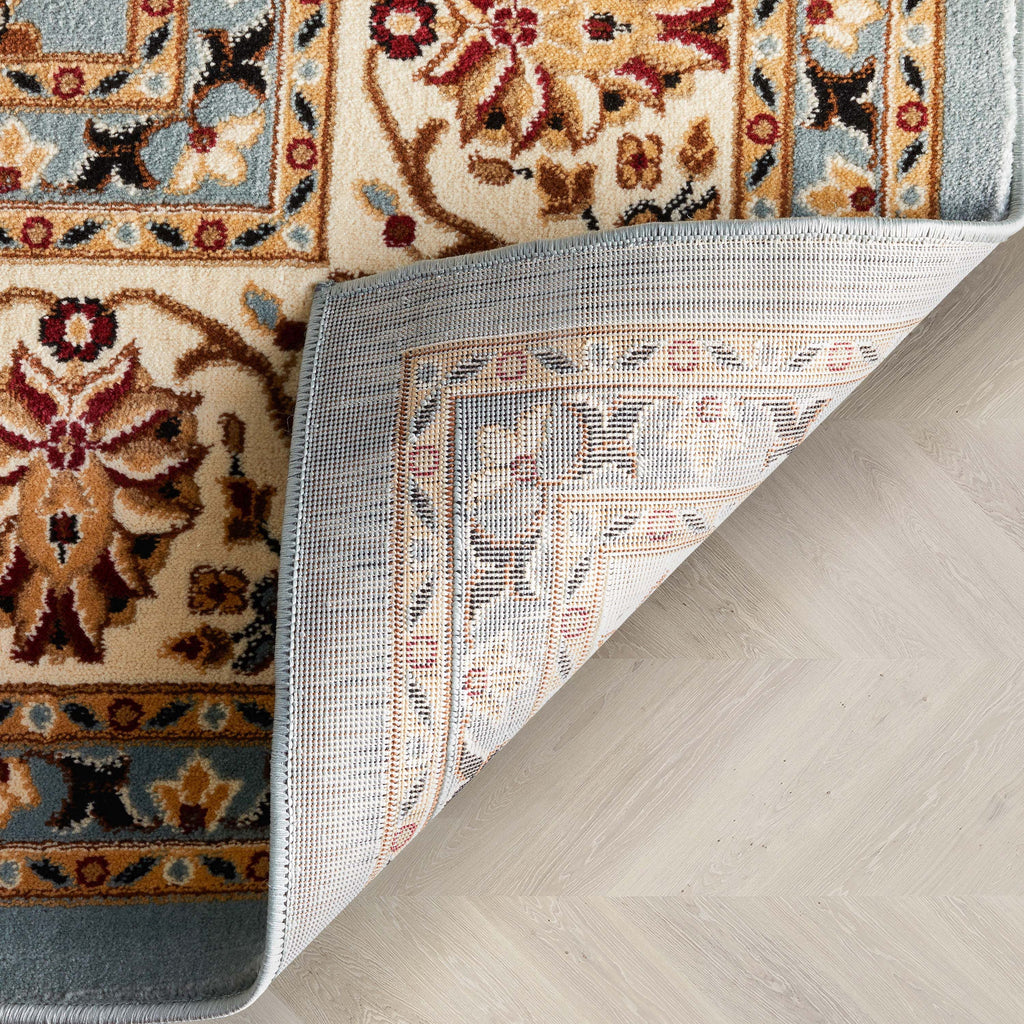 5'3" x 7'3" Floral Oriental Area Rug P201553