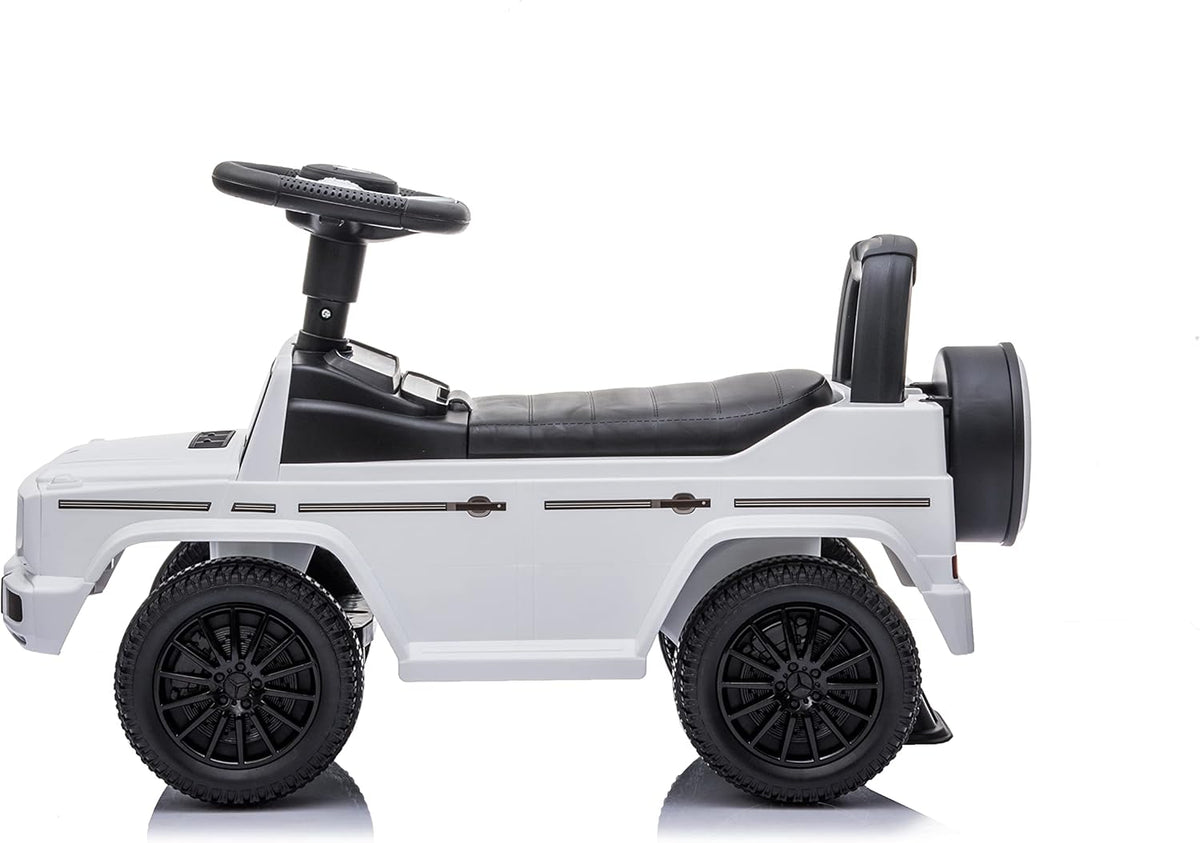 White Push Car J404