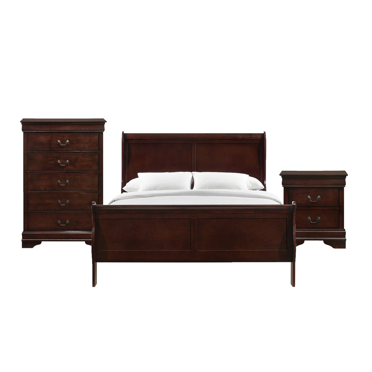 Queen Panel 3PC Bedroom Set U745