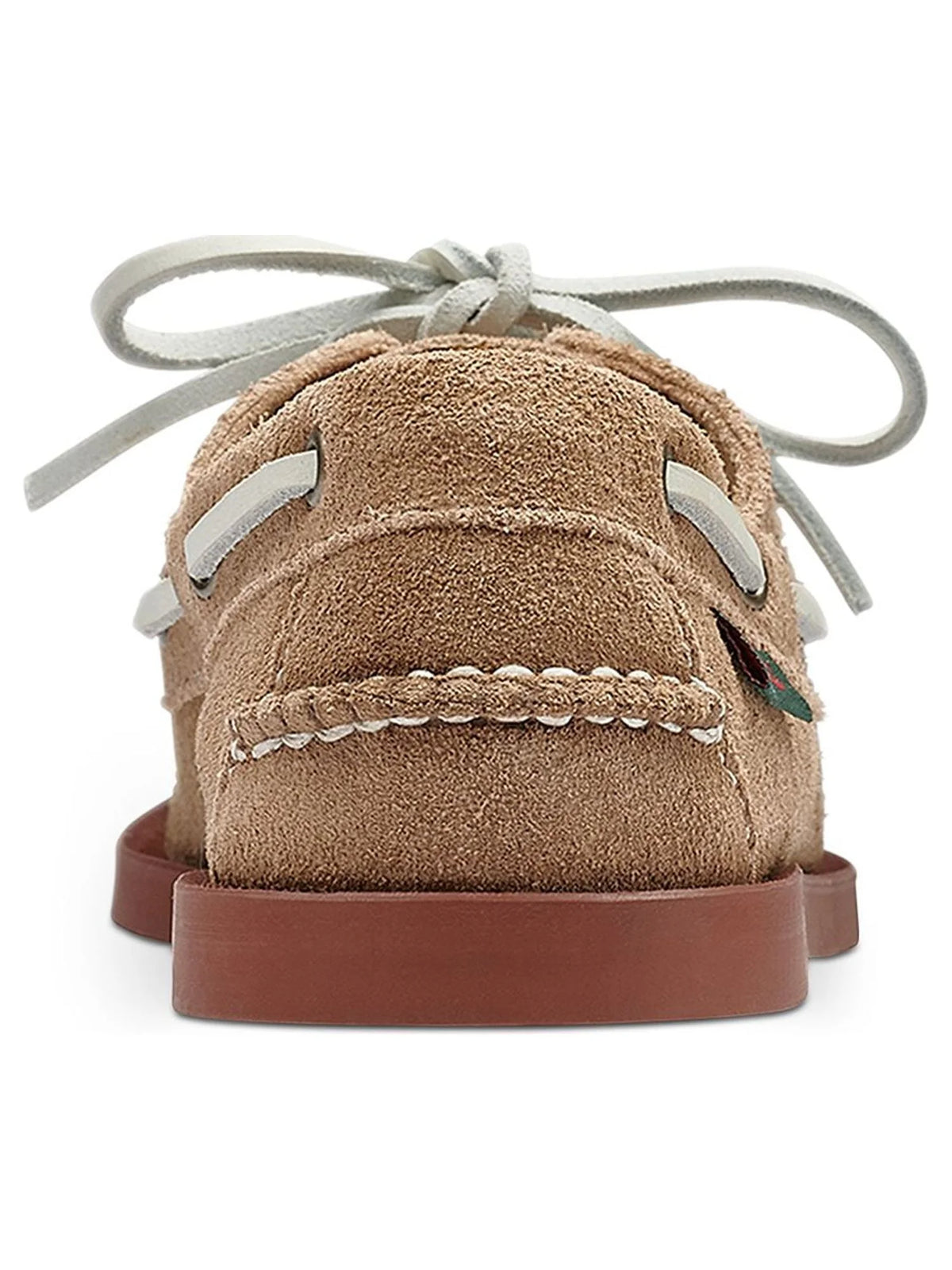 Womens Desert Sand Beige Removable Padded Insole Slip Resistant Round Toe Lace-Up Leather Loafers Shoes 11 M T7612