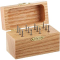 12 Piece 1/8 inch Double Cut Tungsten Burr Set M3314
