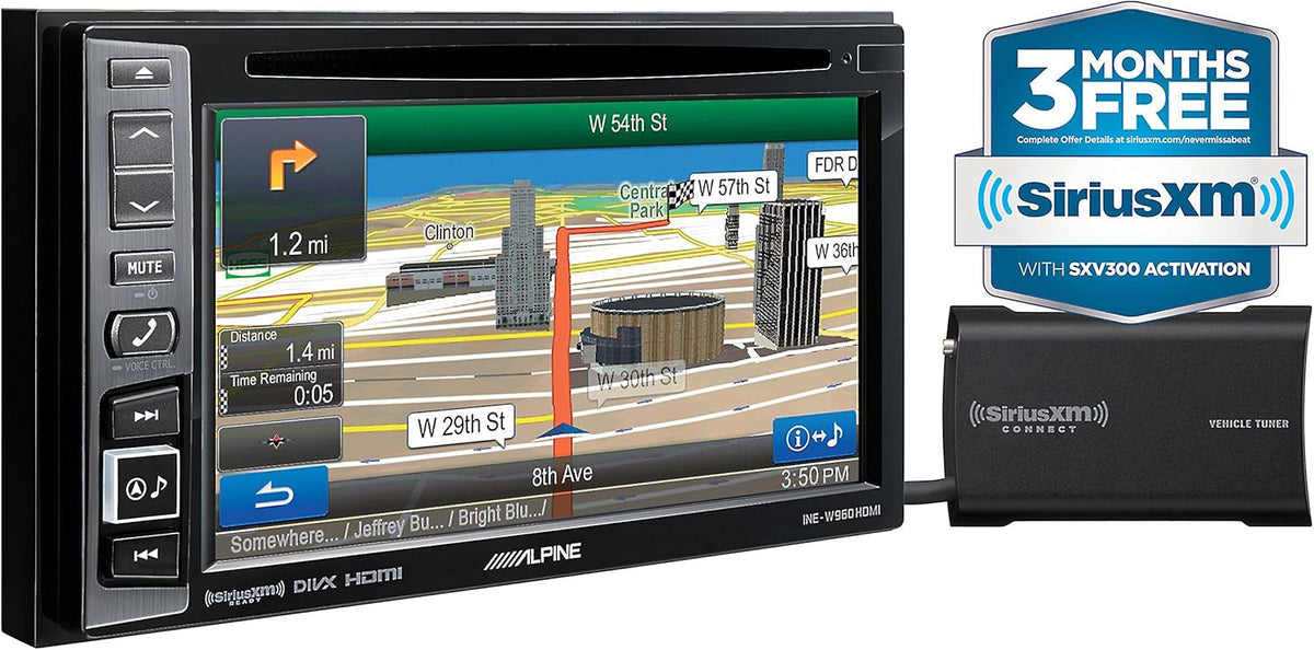 Audio Video Nav System with Sirius XM tuner T6816