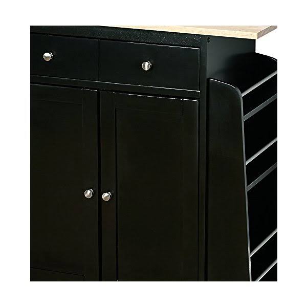 Kitchen Cart Black E783