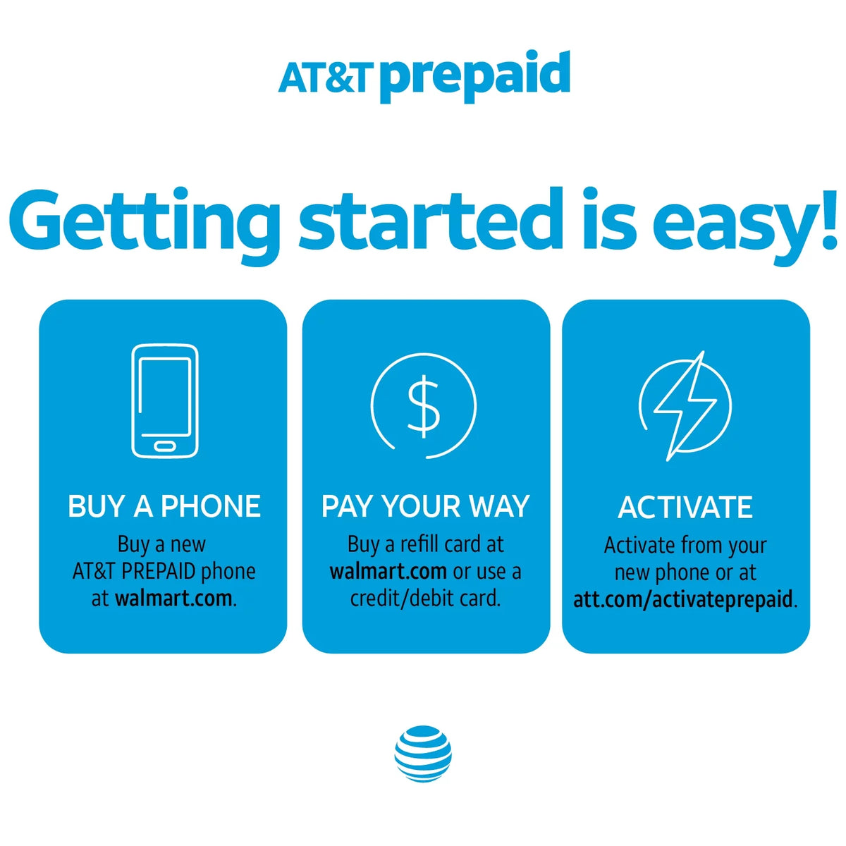 AT&T Prepaid $45 Top Up Q3384