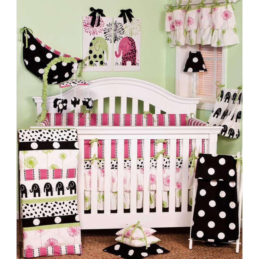 7 Piece Crib Bedding Set I3531