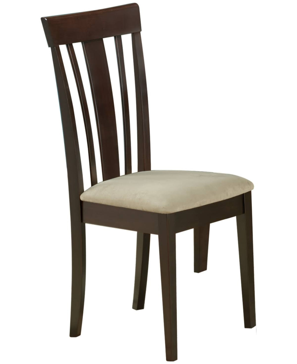 2pcs Cappuccino Dining Chair Y304