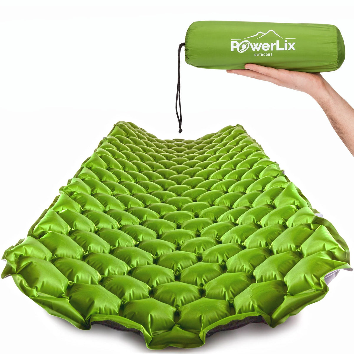 Ultralight Compact Inflatable Camping Sleeping Pad Orange R312773