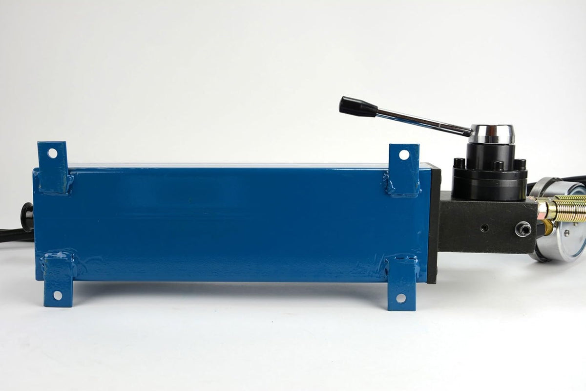 Manual Hand Hydraulic Power Pack Pump 2 Stage, Double Acting 10k psi 183 Cubic in Capacity G27451