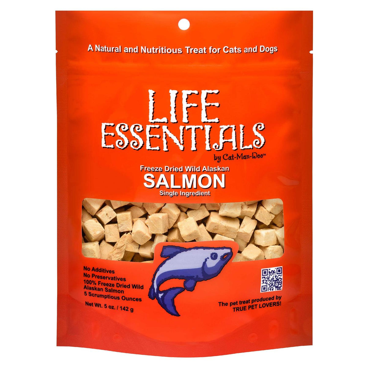 Freeze Dried Wild Alaskan Salmon Treats 5 oz V6941