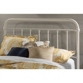 White Metal Headboard - Full H56621