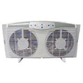 8 Inch Twin Electric Reversible Window Fan O991388
