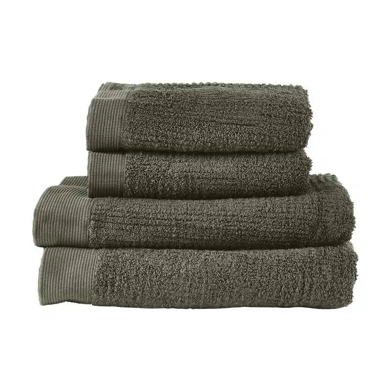Olive Green 4pcs Towels I1182