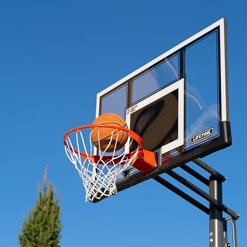 54-Inch Polycarbonate Adjustable Basketball Hoop C308087