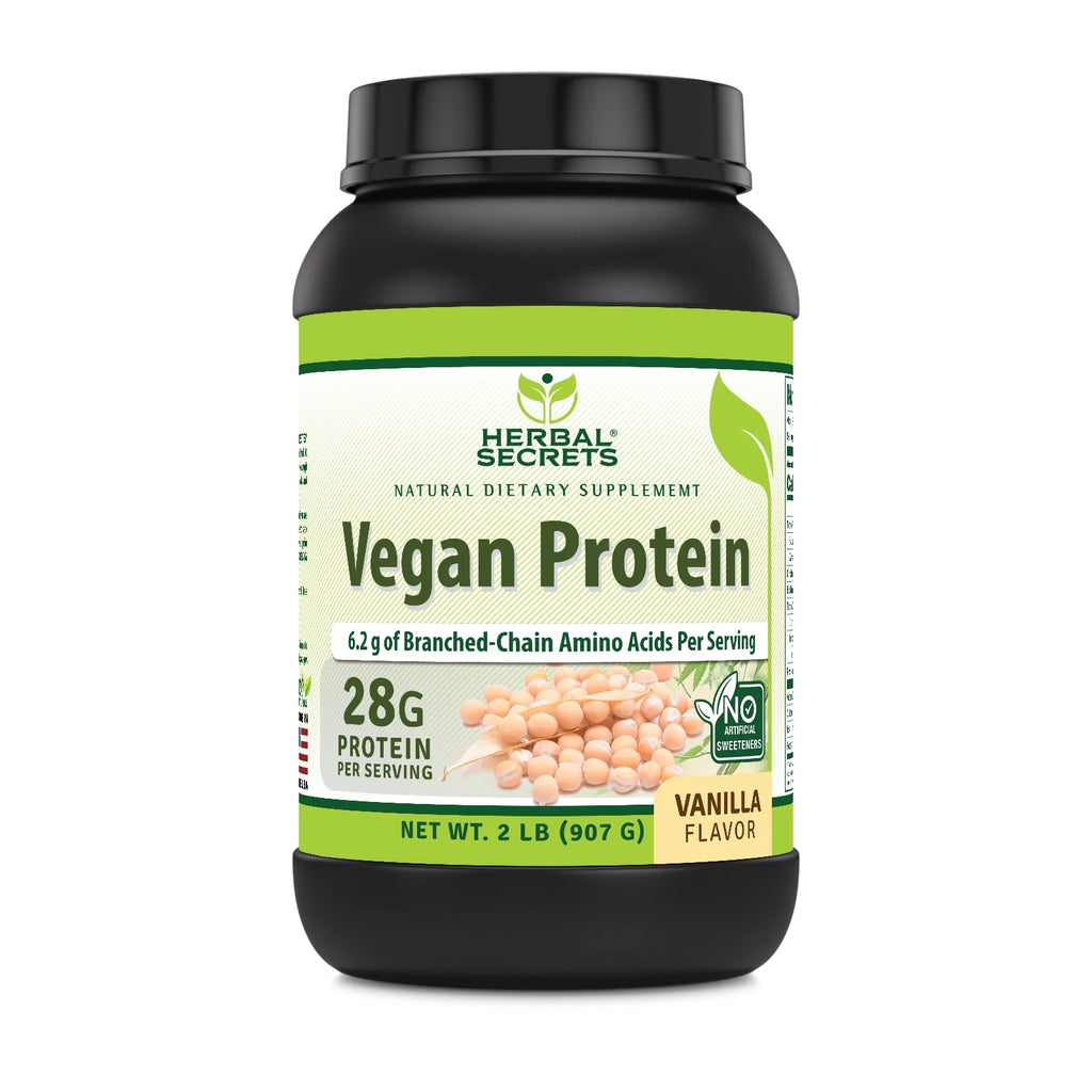 Vegan Pea Protein Powder 2 Lbs Vanilla T234