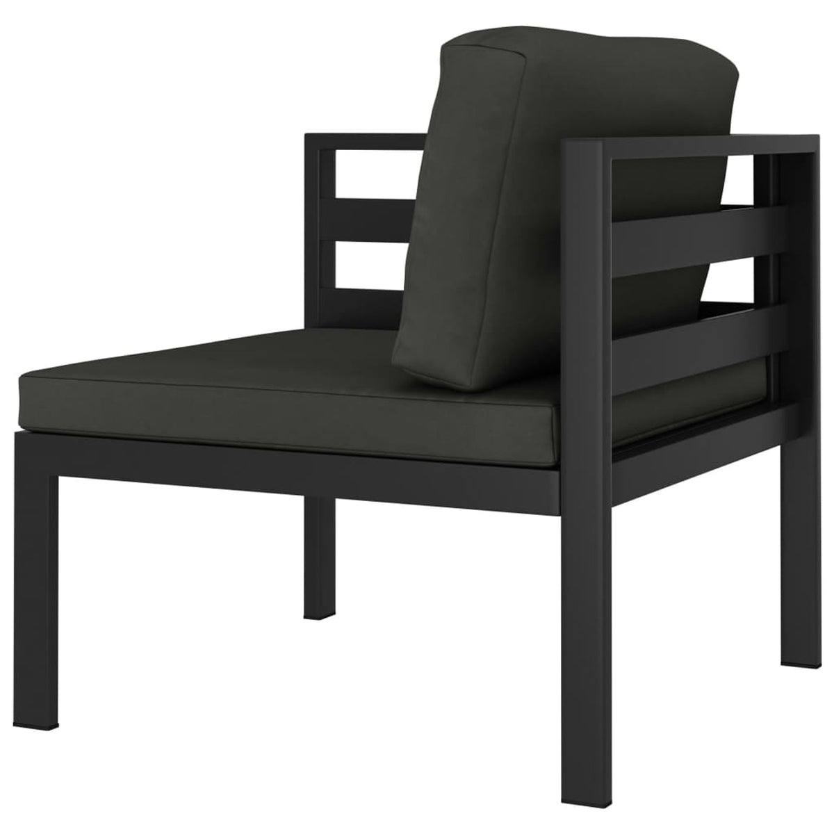 Anthracite Sectional Corner Sofa with Cushions U3913