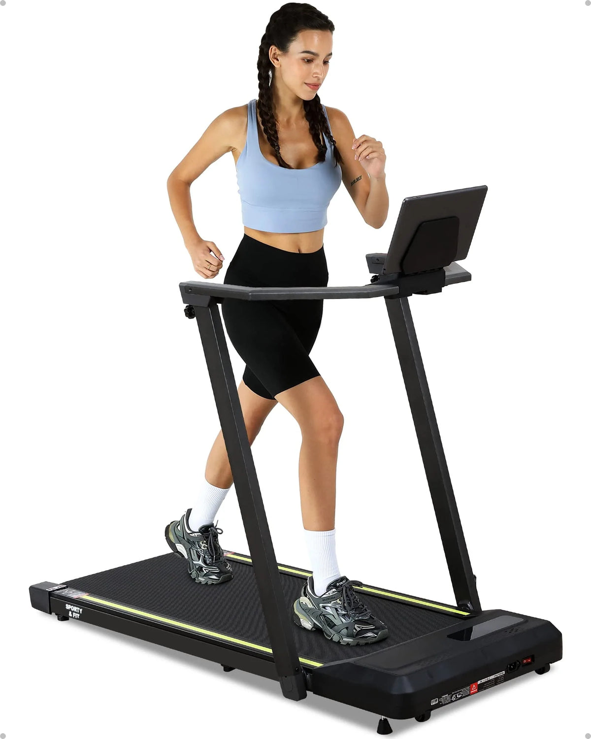 0.6-7.5 MPH Compact Treadmill with Remote X600571