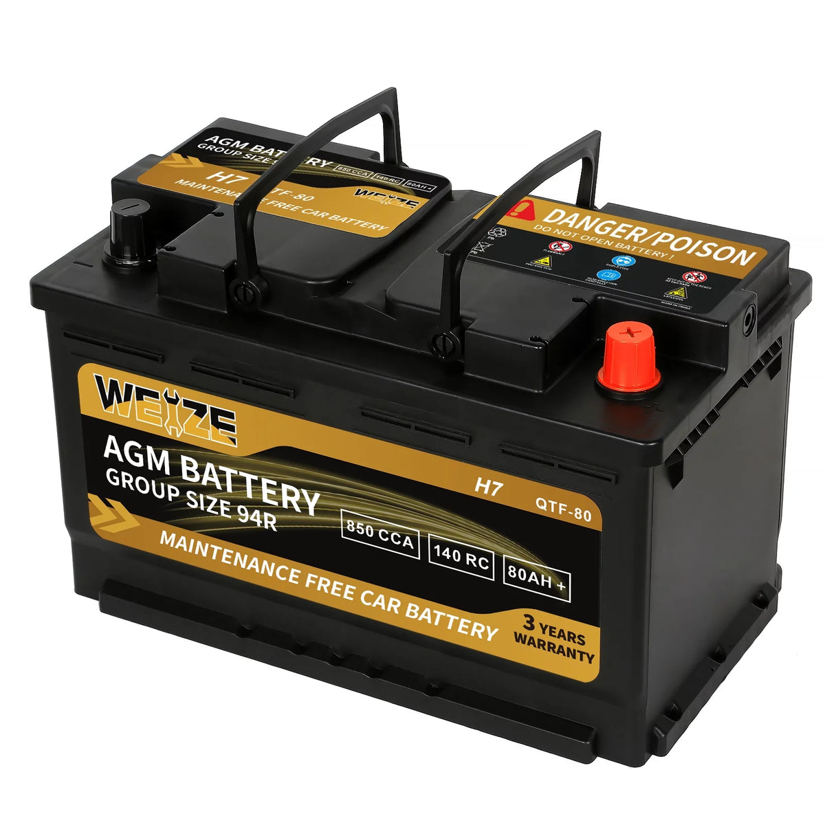 12v 70ah H6 Automotive Battery F30575
