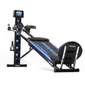 Total Body Training Home Gym Workout Machine with Squat Stand, Leg Pull, 2 Ankle Cuffs, and Exercise Chart I501