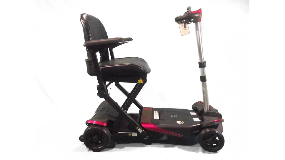 Black Electric Folding Mobility Scooter Q780