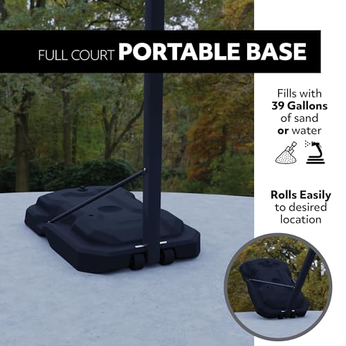 54-Inch Polycarbonate Adjustable Basketball Hoop C308087