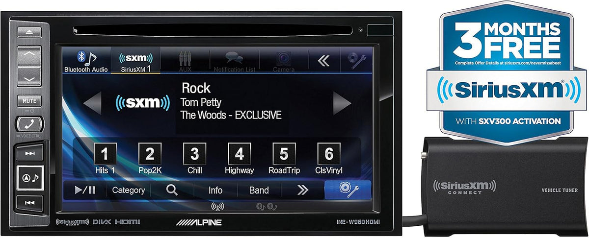 Audio Video Nav System with Sirius XM tuner T6816