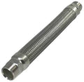 Metal Hose Assembly 316 Stainless Steel 1/2 in 24 in D557740