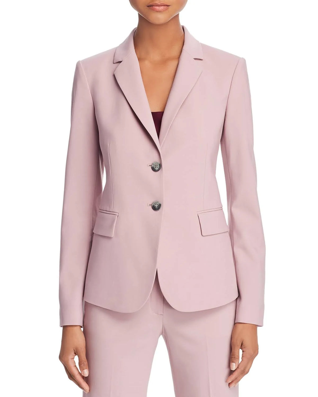 Black Wool-Blend Blazer Z63520