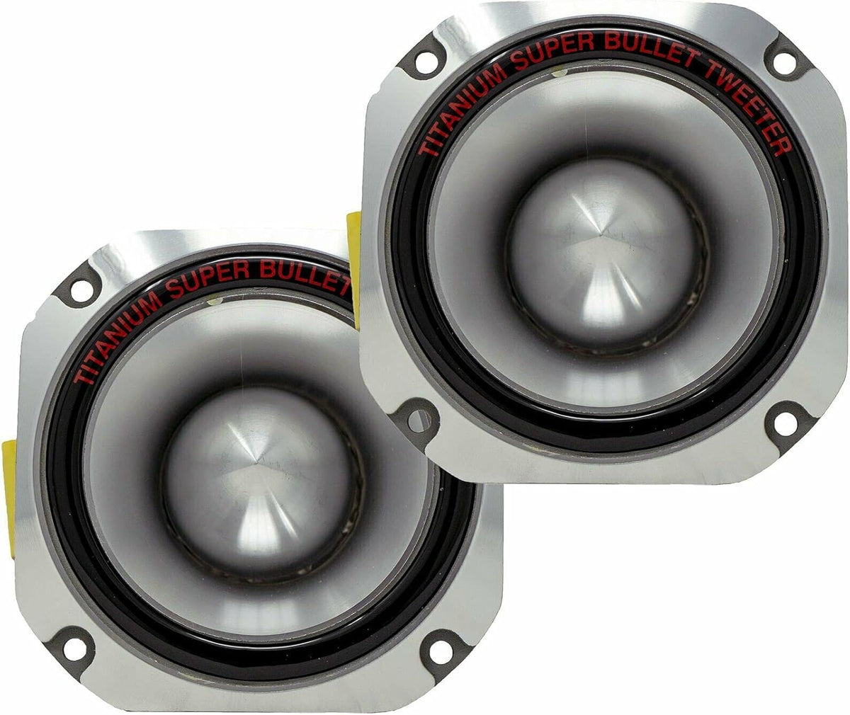 4'' Titanium Bullet Tweeter Super Tweeter, 1500W Peak, Pack of 2 R160