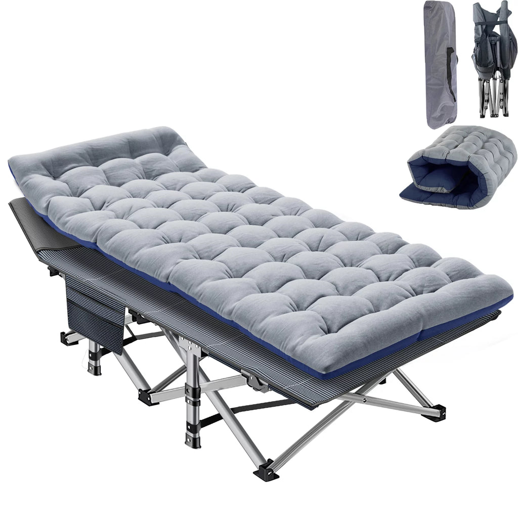 Folding Bed with Mattress and Carrying Bag U244630