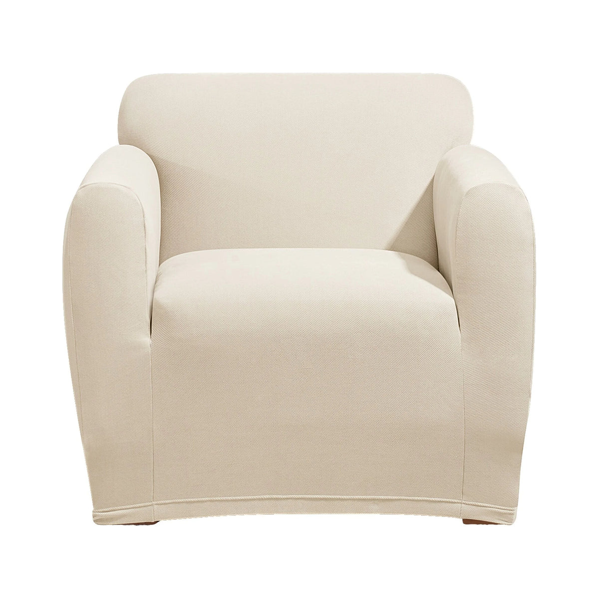 Chocolate 1 Piece Chair Slipcover F107