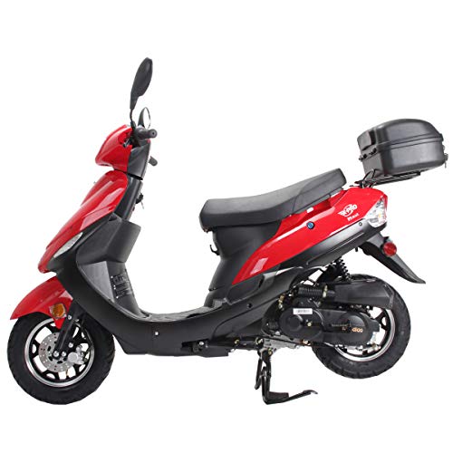 50cc Gas Moped with 10" Aluminum Wheels N299