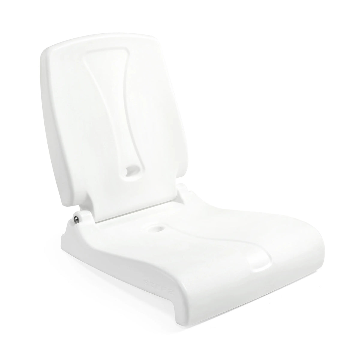 White Foldable Pool Chair with Back Support I492134